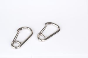 Fabricant de matériel de gréement à bas prix <span class=keywords><strong>Mousqueton</strong></span> en acier inoxydable en forme d'embout <span class=keywords><strong>Delta</strong></span> Simple Snap Hook - Product Image 4