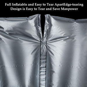 Inserts d'emballage en air comprimé recyclables en HDPE PE, remplissage <span class=keywords><strong>de</strong></span> vide, écologiques, antichocs, résistants à l'humidité, économie <span class=keywords><strong>de</strong></span> coûts, expédition - Product Image 4