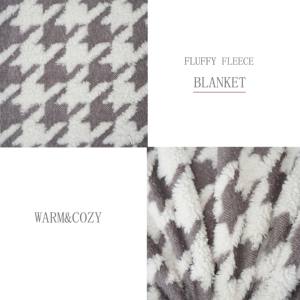 Cadeau 3D Jacquard Cation Violet Imprimé Léger Réversible Doux Confortable Chaud Personnalisé Tricoté Jeté Couverture Moderne Fluffy - Product Image 5