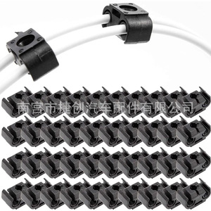 Support de fixation de frein à 2 trous pour Volkswagen Audi, référence 811611797, en PA66 noir, métrique - Product Image 1