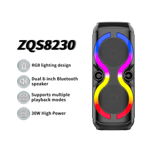 Altavoz ZQS8230 <span class=keywords><strong>Deso</strong></span> de Alta Potencia con Sonido de Bajos, Altavoz para Fiestas, Karaoke, Altavoz Inalámbrico para Exteriores de Gran Tamaño - Product Image 3
