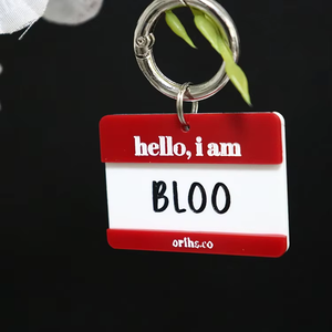 निर्माता थोक डबल पक्षीय कस्टम मुद्रित एक्रिलिक व्यक्तिगत रिट्रेटेबल फ़ंक्शन आधुनिक डिजाइन पालतू आईडी टैग कुत्ते टैग - Product Image 3