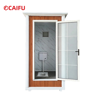 Cabine Sanitaire Mobile Préfabriquée Temporaire avec Toilettes et Douche, Personnalisable, Étanche, pour Parcs Extérieurs