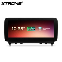 XTRONS Lecteur multimédia GPS de voiture Android 10,25 pouces Octa Core 4 Go + 64 Go avec DSP 4G mondial intégré pour Mercedes-Benz Classe C W204