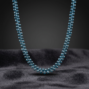 Cuentas de diamante azul de grado AAA, forma de briolette, 2.5-4mm, 16 pulgadas, 50 quilates, piedra facetada en forma de lágrima, para fabricación de joyería, suministro al por mayor. - Product Image 3
