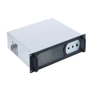 Custom OEM Sheet Metal Case Fabrication Smart Computer Chassis 19 Inch 4U 3U 2U 1U 1.5U 2.5U 3.5U Rack Mount Server Enclosure