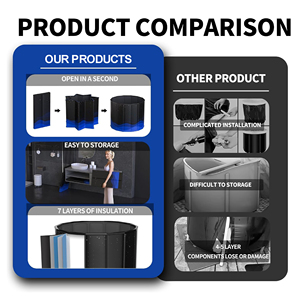 Système de bain de glace portable de qualité commerciale avec <span class=keywords><strong>coque</strong></span> rigide <span class=keywords><strong>pour</strong></span> la récupération des athlètes - Product Image 4