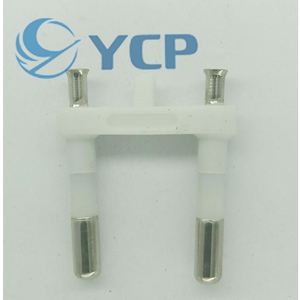 Pince de contact en laiton standard UE 4,0 mm en cuivre pur 250 V, solide et creuse, 10 A 16 A, pour prise - Product Image 1