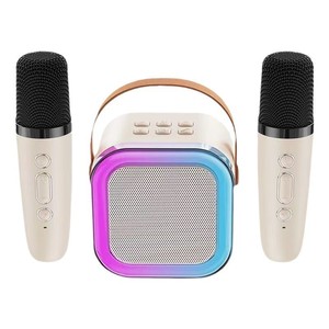 Altavoz inalámbrico Chengru K12 con 2 micrófonos, sistema de karaoke portátil para uso doméstico y infantil. - Product Image 1
