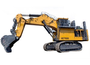 XE7000 escavatore minerario 670T 34m ³ secchio cingolato pesante scavatore per grandi progetti di movimento terra e a cielo aperto - Product Image 2