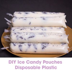 ถุงพลาสติกใส่ไอศกรีมแบบกำหนดเอง ถุงทำไอติม DIY สำหรับโยเกิร์ต สมูทตี้ ผลไม้แช่แข็ง และบรรจุภัณฑ์ไอติมแท่ง - Product Image 1
