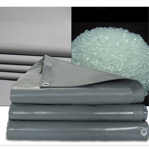 Cubierta de lona de PVC resistente del fabricante <span class=keywords><strong>JLM</strong></span>, tela de polietileno opaca duradera para cubierta lateral de camión impermeable - Product Image 1