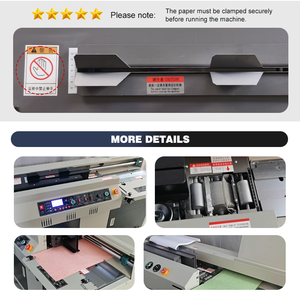 Máquina de Encuadernación Perfecta, Máquina Automática de Encuadernación con Pegamento Caliente, Encuadernadora de Folletos - Product Image 6