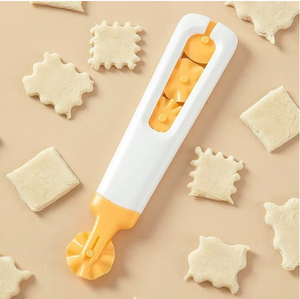 Couteau à rouler multifonctionnel en forme de fleur Yun Border pour la pâtisserie, la cuisine, la dé<span class=keywords><strong>coupe</strong></span> de pizza, en matériau PP, pour la pâte - Product Image 1