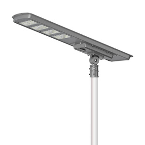 NOUVEAU Lampadaire solaire tout-en-un IP66 pour éclairage extérieur de cour, de route, de autoroute, étanche, intelligent, décoratif - Product Image 2