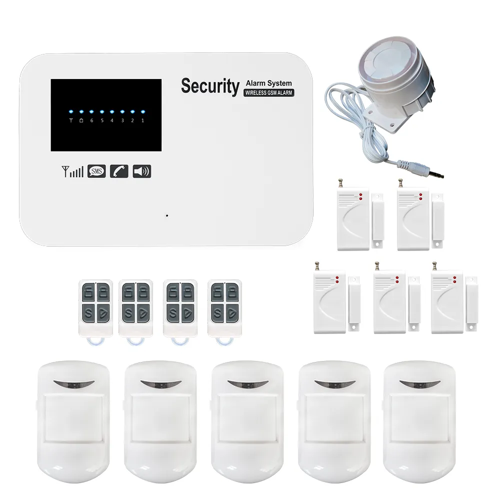 China Alarm 2019 Hauss icherungs system gsm wifi Alarm für den Großhandel