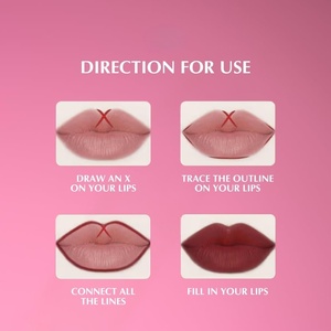 Unbranded Long-Lasting Vegan Lip Stain Pencil Non-<b>Sticky</b> High Pigmented Lip Liner in Bulk Wholesale Multi-Colors - Product Image 2