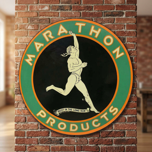 High Quality Customized Logo Tin Signboard Vintage Enamelled Steel Pin Digital Printing Painted Iron Metal Crafts European Style - Product Image 1