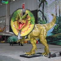 Exposition de parc à thème mécatronique électrique grandeur nature géante Animatronic Model Robot Mechanical Dinosaur