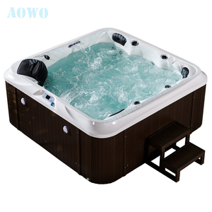 อ่างน้ำร้อนกลางแจ้ง จาคุซี่ สปา อ่าง<span class=keywords><strong>นวด</strong></span>ระบบ<span class=keywords><strong>นวด</strong></span>ด้วยลม อ่างน้ำวน อ่าง<span class=keywords><strong>นวด</strong></span>สำหรับ 6 คน - Product Image 1