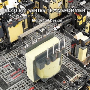 Biến áp Công suất cao lõi <span class=keywords><strong>Ferrite</strong></span> rm6 rm8 <span class=keywords><strong>RM10</strong></span> RM12 240V Điện áp đầu vào cấu trúc liên kết flyback 50Hz/60Hz nhôm đồng cao cuộn dây - Product Image 2