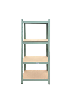 מדפי אחסון כבדים לבית, ממתכת מגולוונת, ללא ברגים, לסיטונאות - Product Image 3