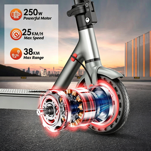 [<span class=keywords><strong>Scooter</strong></span> Eléctrico <span class=keywords><strong>D8</strong></span> <span class=keywords><strong>Pro</strong></span>] [Stock UE/EE. UU./Reino Unido] Batería de 10.5Ah, Neumático de 8.5 Pulgadas, Plegable, Neumático de Panal, Largo Alcance - Product Image 4
