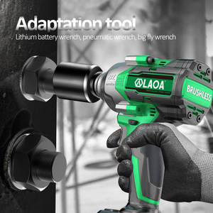 Adaptor Soket Kunci Impak Dalam LAOA 1/2 inci, Lapisan Krom, Hexagonal, untuk Kunci Pneumatik, Listrik, dan Bor DIY - Product Image 6