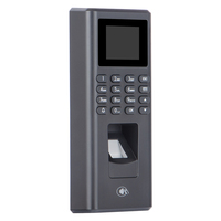SMQT EA-909 Biometric Access Control System Fingerprint Recognition LCD Screen 3000 Users Linux OS Memory Card Storage DC Power