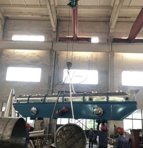 Secador de lecho fluido de vibración <span class=keywords><strong>CuSO4</strong></span> 5H2O de ahorro de energía de alta calidad máquina de secado continuo de sulfato de cobre - Product Image 6
