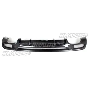 สำหรับ BMW E82 ปี 2007-2013 อุปกรณ์ตกแต่งรถยนต์ BMW E82 สปอยเลอร์กันชนหลัง คาร์บอนไฟเบอร์แท้ ทรง MP ชุดแต่งกันชนหลังพร้อมดิฟฟิวเซอร์ - Product Image 5