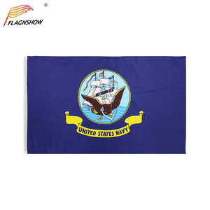 Drapeau de la marine des états-unis, bannière d'emblème USN, fanion <span class=keywords><strong>militaire</strong></span> américain 3x5 pieds - Product Image 1