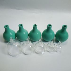 Ensemble de ventouses faciales en verre, 5 pièces, thérapie, Massage, aspiration sous vide, Anti-<span class=keywords><strong>Cellulite</strong></span> - Product Image 3
