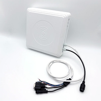 Lecteur RFID UHF à longue portée de lecture de 9 m avec interface RS232 WG26/34 RJ45 pour la gestion du pesage Lecteur RFID UHF longue portée