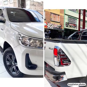 ชุดแต่งภายนอกรถยนต์ โครเมียมด้าน/ดำ ชุดแต่งเต็มคัน สำหรับ Toyota Hilux Revo - Product Image 5