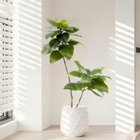 Feuilles de figuier artificielles de haute qualité de 130 cm, vertes toute l'année, pour la décoration intérieure, lot multi-pièces pour mariage, Pâques, nouveautés