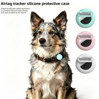 Casing Pelindung Silikon Anti-Hilang Apple AirTag untuk Anak & Hewan Peliharaan, Pelacak Lokasi, Z6 Buatan Cina