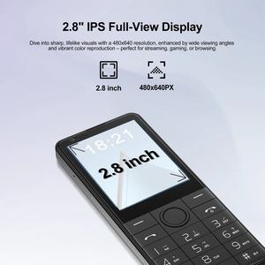 Clavier, smartphone Android 13, écran tactile 2,8 pouces, 4G LTE, 3 Go + 32 Go, double SIM, GPS, Google Play, téléphone portable - Product Image 4