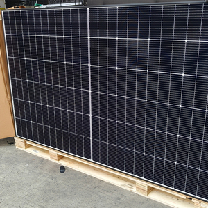 แผงโซลาร์เซลล์สีดำทั้งหมด 400 วัตต์ จากคลังสินค้ายุโรปรอตเตอร์ดัม  400W 380W 405W 410W 415W 420W 425W 430w แบบ Half Cell PV - Product Image 1