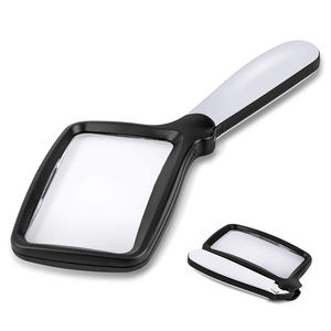 Venta caliente 3X lupa con luces Led brillantes Lupa de lectura iluminada LED para personas mayores con <span class=keywords><strong>degeneración</strong></span> <span class=keywords><strong>macular</strong></span> - Product Image 2