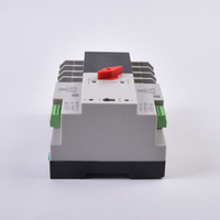 Commutateur de transfert automatique triphasé CB Class ATSE 125A 4P, contrôleur passif, double alimentation, rail DIN, manuel/automatique I-0-II CE 10kA