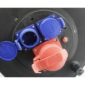 <span class=keywords><strong>Enrouleur</strong></span> de câble à prise CEE en plastique rétractable 25M 5G2.5 pour chantiers de construction pour usage extérieur - Product Image 5