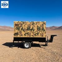 Générateur diesel silencieux Weichai haute vitesse pour remorque, 150 kW 200 kVA, triphasé 400 V 380 V 50 Hz, groupe électrogène de secours industriel extérieur