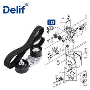 <span class=keywords><strong>Kit</strong></span> de <span class=keywords><strong>Correa</strong></span> de Distribución Delif Automotive Parts 93744703 96350550 25183772 96814098 Tensor para Chevrolet Aveo Cruze Daewoo - Product Image 3