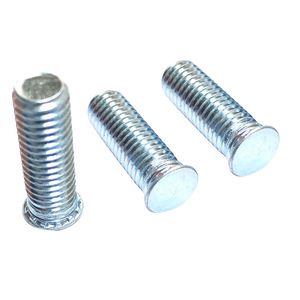Metric Galvanized Round Head PEM Style Threaded Pillars Cold Press Riveting <b>Studs</b> Metal Fabrication Components M4 M5 - Product Image 2