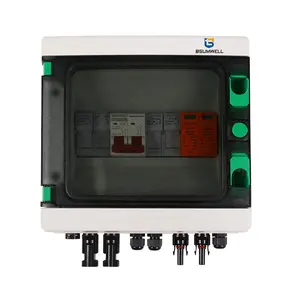 PSDB-PV1/1 IP65 1 dalam 1 senar Array 16A 500V DC Solar PV Combiner Box untuk solar system