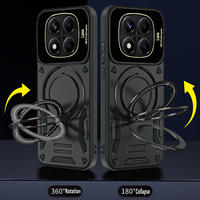 Casing ponsel multifungsi, pelindung telepon genggam tahan guncangan untuk Redmi 15C 14C 15 A5 Note 14 Pro Plus Xiaomi 17 Pro Max Poco M7 F7 TPU PC