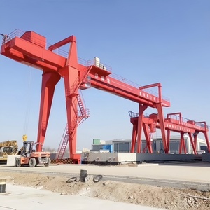 Grue à <span class=keywords><strong>portique</strong></span> extérieure à double poutre robuste de type MG, capacité de 30 tonnes, hauteur de levage de 22,5 m pour les chemins de fer, les aciéries, les carrières - Product Image 1
