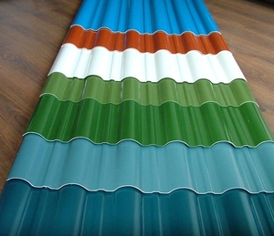 Hoja de acero para techos corrugados/Ppgi/Ppgl/Bobina prepintada/Materiales de construcción de metal Color rojo Precio de techo recubierto - Product Image 6