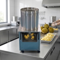 Voedselveilige Durian-verwerkingsmachine, Durian-ontpitter, Apparaat voor het scheiden van vruchtenkernen, Durian-pureemachine